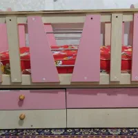 فروش تخت و کمد و تشک خواب کودک دست دوم|تخت و سرویس خواب|لار, |دیوار