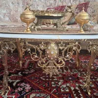 میز جلو مبلی برنز|مبلمان خانگی و میز عسلی|تبریز, |دیوار