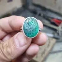 انگشتر عقیق سبز