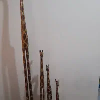 مجسمه زرافه کار دست