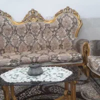 مبل سلطنتی هفت نفر چوب راش|مبلمان خانگی و میز عسلی|قم, علی آباد|دیوار