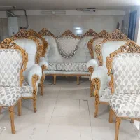 مبل سلطنتی ۷نفره و۹نفره|مبلمان خانگی و میز عسلی|کاشمر, |دیوار