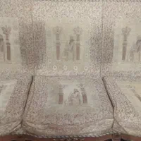 مبل 7 نفره سلطنتی طرح هخامنشی|مبلمان خانگی و میز عسلی|اصفهان, شهشهان|دیوار