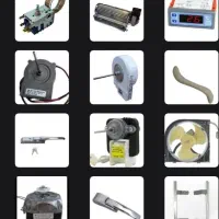 فن یخچال،اهرم دستگیره ،ترموستات،المنت تایمر سنسور