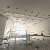 کناف سقف کاذب باریسول دکوراسیون لاین نوری چراغ سقف