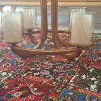 لوستر چوبی چهار شعله هر عدد ۲ میلیون