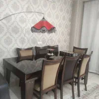میز ناهار خوری ۸نفره و آباژور