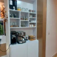 کافه بار MDF|کتابخانه، شلف، قفسه‌های دیواری|جم, |دیوار