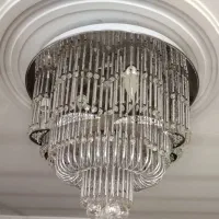 لوستر کریستالی کنترلی در حد نو