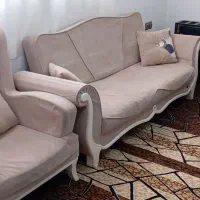 مبل8نفره،جلومبلی،عسلی،میزناهارخوری با4عددصندلی|مبلمان خانگی و میز عسلی|سقز, |دیوار