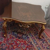 میز وسط چوب راش نو