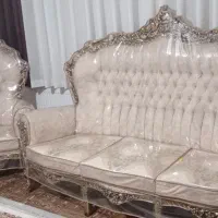 مبلمان9نفرهسلطنتینو|مبلمان خانگی و میز عسلی|فولادشهر, مسکن مهر فولادشهر|دیوار