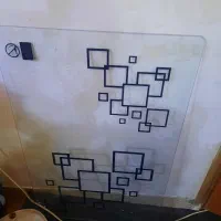 شیشه بالای اجاق گاز طرح فر نو