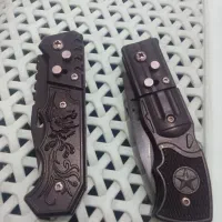 دو عدد چاقوی ضامن دار