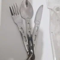 ست قاشق وچنگال وچاقوی بچه