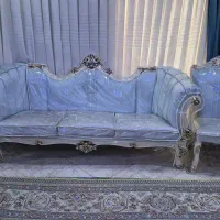 مبل ۹نفره استیل|مبلمان خانگی و میز عسلی|اصفهان, کوی شهید کشوری|دیوار