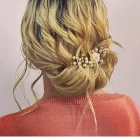 شنیون ومیکاپ باتخفیف ۷۰ درصدی ۴۰۰ تومن هردوباهم|خدمات آرایشگری و زیبایی|قزوین, |دیوار