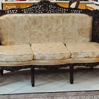 مبلمان سلطنتی چوب راش و میز ناهارخوری
