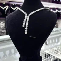 گردنبند زنانه مجلسی نقره۹۲۵ وارداتی|جواهرات|اصفهان, دانشگاه اصفهان|دیوار