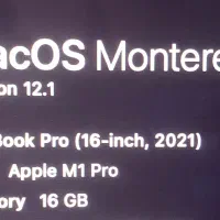 Mac book pro m1 16 inch 2021|رایانه همراه|تهران, جیحون|دیوار