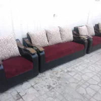 مبل دسته چوبی|مبلمان خانگی و میز عسلی|شیراز, هفت تنان|دیوار