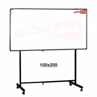 تخته وایت برد مهرنگین سایز 200×100 پایه دار چرخدار|لوازم التحریر|تهران, شهرک ولیعصر جنوبی|دیوار