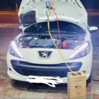 تعمیر کولر اتومبیل و گاز گیری با ضمانت تا آخر فصل