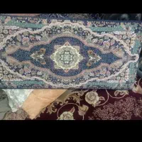 دو جفت پشتی نو خوشرنگ و۵تا رو بالشتی نخی نو