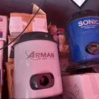 جاروبرقی سطلی بدنه فلزی نو با گارنتی