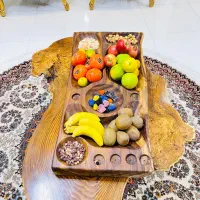 ظرف چوبی طلایی|ظروف سرو و پذیرایی|شیراز, دانشگاه شیراز|دیوار