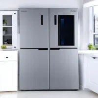 یخچال فریزر دوقلو استیلون۴۰فوت|یخچال و فریزر|قم, شهرک امام حسین|دیوار