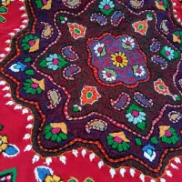 بقچه قرمز شب یلدا|پرده، رانر، رومیزی|سیرجان, |دیوار