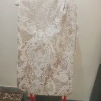 دو عدد شال پرده استفاده نشده جنس خوب