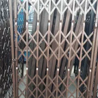 درب اکاردیونی حفاظ جوشکاری نرده گلبهار|مصالح و تجهیزات ساختمان|گلبهار, شهر جدید گلبهار|دیوار