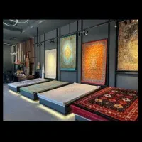 فرش ترنج وسط+/ با پاخوری قوی- شانه بالا