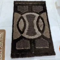 قالیچه کرم قهوه ای