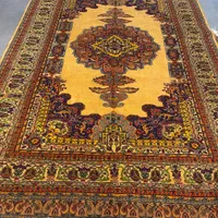 فرش دستباف بساک نقشه قشقایی جفت ۹۰ درصد ۶ متری|فرش|مشکیندشت, |دیوار