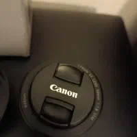 لنز دوربین برند کنون 50mm همراه فیلتر و هود|دوربین عکاسی و فیلم‌برداری|تهران, بنی‌هاشم|دیوار