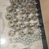 تعدادی هالوژن با سرپیچ چینی|لامپ و چراغ|بیرجند, |دیوار