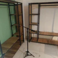 رگال،پارتیشن و قفسه چوبی لباس و کفش