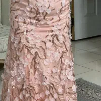 لباس مجلسی تمام گیپور  فوق العاده زیبا