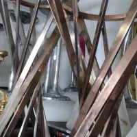 میز۳تیکه گلد