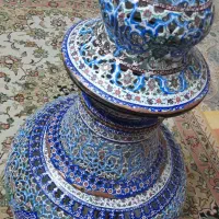 لنتر میناکاری شده|کلکسیون اشیاء عتیقه|اندیشه, شهرک مریم|دیوار