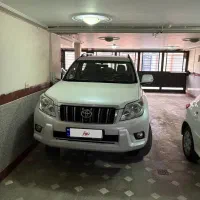 پرادو دو در مدل 2012 سفید، بدون رنگ، تمیز