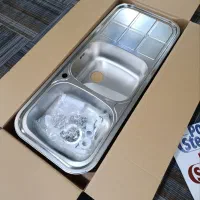 سینک پلی استیل تو کار کد123