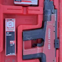 تفنگ میخ کوب اصل کامرکس+۷بسته میخ و چاشنی