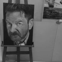 آموزش نقاشی چهره سیاه قلم