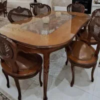 مبل و ناهارخوری ۶ نفره آنتیک یونانی|مبلمان خانگی و میز عسلی|اسلام‌شهر, مطهری|دیوار