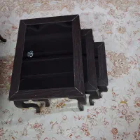 میز جلو مبلی با سه عدد عسلی|مبلمان خانگی و میز عسلی|اسلام‌شهر, شهرک قائمیه|دیوار