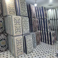 پشتی الیافی طرح ریز ماهی